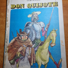 carte pentru copii - don quijote - miguel de cervantes - din anul 1986