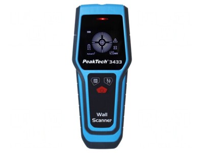 Detector Lemn, Metale și Cabluri cu Ecran LCD IP54 foto