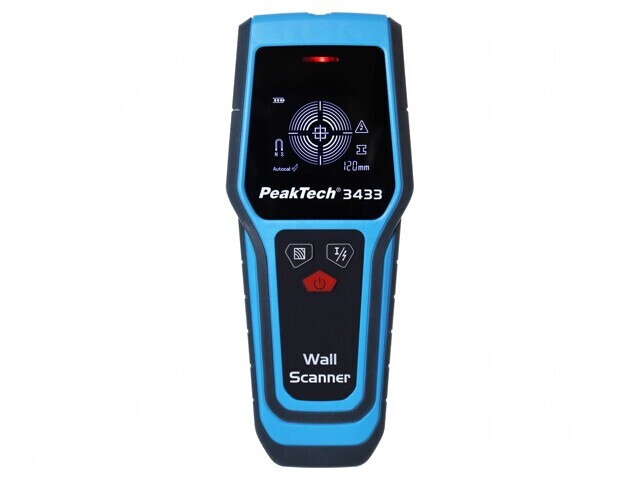 Detector Lemn, Metale și Cabluri cu Ecran LCD IP54