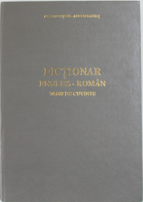 DICTIONAR ENGLEZ - ROMAN de LEON LEVITCHI si ANDREI BANTAS , 1992 foto