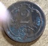 MNDSTR AUT24 Austro-Ungaria 2 hellar 1909