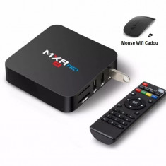 TV Box, Media player 4K, MXR PRO, Android 9, 4gb/32gb 4k, Bluetooth, Netflix foto
