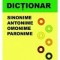Dictionar de sinonime, antonime, omonime, paronime