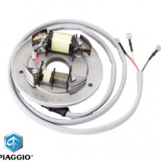 Magnetou (stator aprindere) original Piaggio Ape Car P2 - MP501 - P601 - TM (09-) - TM P602 - P703 (84-) 2T AC 220cc - 3 fire