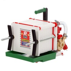 Filtru de vin cu pompa Rover COLOMBO 18, 18 placi filtrante 0-24 20x20 cm, productie 550-800 L/h, RP580000, Italia foto