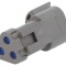 Conector cablu-cablu IP68, gri
