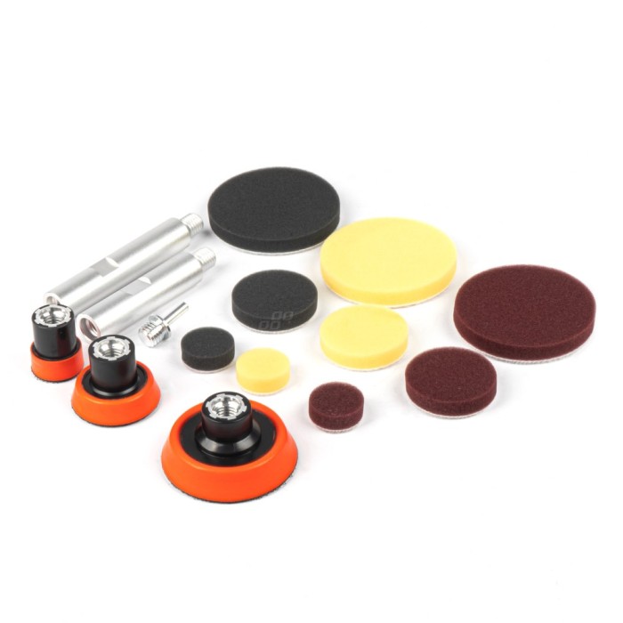 Set bureti polisare cu 15 piese; AMIO