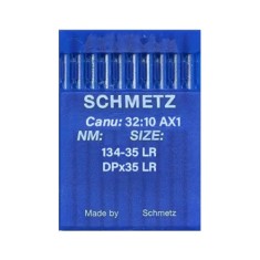 Set 10 ace de cusut pentru masini de cusut industriale, Schmetz, pentru piele, varf LR