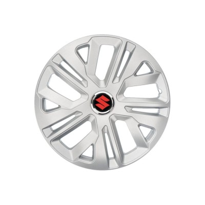 Set 4 Capace Roti 15 inchi (R15) Raven Gri, Compatibile Cu Suzuki foto
