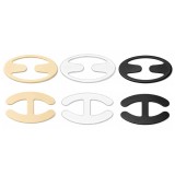 Set 6 clipsuri pentru bretele sutien, tip H si E, transparent, marime universala, fixare sigura, reutilizabile