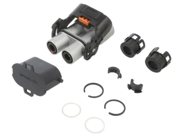 Conector alimentare DC tată drept cablu AMPHENOL GEC -40&divide;125&deg;C PIN 2