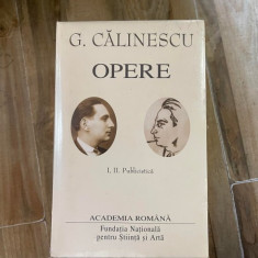 George Calinescu - Opere, volumele 1 si 2 (Academia Romana)