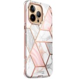 Husa cosmo compatibila cu iphone 13 pro max, cu folie inclusa,360, marble