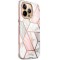 Husa cosmo compatibila cu iphone 13 pro max, cu folie inclusa,360, marble