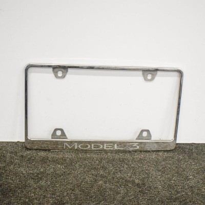 Suport număr de &amp;icirc;nmatriculare TESLA MODEL 3 2018 OEM: 1138982-00-A 10829486 foto