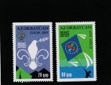 Azerbaidjan 2007-Europa CEPT,,MNH,,serie 2 valori,Mi.679-680 D, Organizatii internationale, Nestampilat