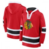 Chicago Blackhawks hanorac de bărbați cu glugă Mens Laced Hockey - 2XL