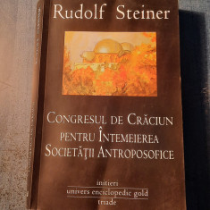 Congresul de Craciun pt. intemeierea societatii Antroposofice Rudolf Steiner