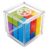 Smart games - cube puzzler go, joc de logica cu 80 de provocari, 8+ ani, editie lb. romana