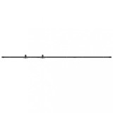 Cumpara ieftin Set usi glisante pentru dulap 244 cm otel carbon