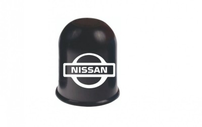 Capac protectie carlig pentru remorca auto, plastic, personalizat Nissan foto