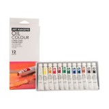 Culori ulei Colorarte, 12 culori x 12ml, EO1212C