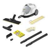 Aparat de curatat cu abur Karcher SC 4 EasyFix, 2000 W, 3.5 bar, Alb/Negru