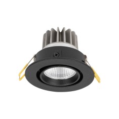 Spot LED reflector Eleni 10W 4000K IP44, negru, Metsan