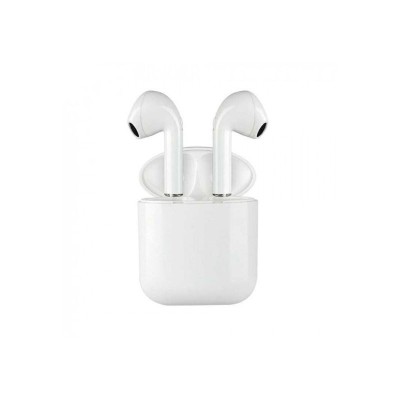 Căști audio wireless eMazing bluetooth MKJ-I9, tip In ear, alb foto