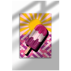 PA-015|Imprimeu pe p&acirc;nză Pop Art &ndash; Ilustrație retro nonconformistă, decor de perete vibrant inspirat din desene animate, poster funky | A3 (29.7 x 42