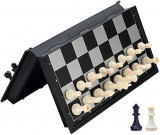 Tabla de șah pliabilă magnetică Cpact 25x25cm cu set complet de 34 de piese de ș