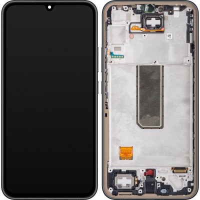 Display Ecran OLED pentru Samsung Galaxy A34 A346, , Premium, Cu rama, Negru + Folie sticla foto