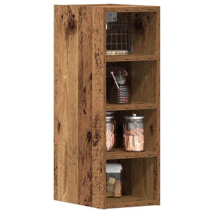 vidaXL Dulap suspendat &ldquo;Riga&rdquo;, lemn vechi, 20x29,5x60 cm