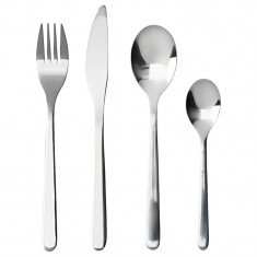 Set de tacamuri 24 de piese, inox, usor de curatat