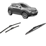 Cumpara ieftin Set 3 stergatoare NISSAN JUKE (F15) 2010-2019, parbriz si luneta fata si spate auto, Bosch Twin-Aerotwin Retrofit