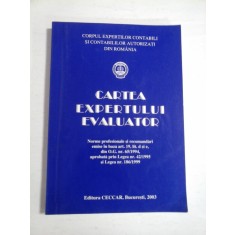 CARTEA EXPERTULUI EVALUATOR - Corpul expertilor contabili si contabililor autorizati din Romania
