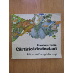 Constanta Buzea - Carticica de cinci ani 1983, autograful si dedicatia autoarei