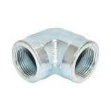 Adaptor L 90&deg; cu filet interior pentru armatura, Breckner Germany