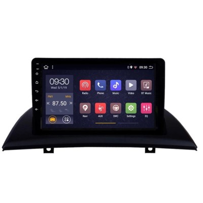 Navigatie Auto Multimedia cu GPS BMW X3 E83 (2004 -2012), 4 GB RAM + 64 GB ROM, Slot Sim 4G pentru Internet, Carplay, Android, Aplicatii, USB, Wi-Fi, foto