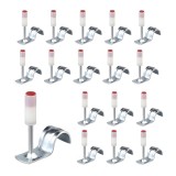 Set 100 cuie tip clema HAWIRE pentru pistol cu autopropulsare, 16mm latime, 25mm inaltime, Otel galvanizat, Fixare profesionala in lemn, beton, metal