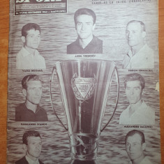 revista sport septembrie 1963-portret emeric jenei,rapid bucuresti,dinamo,UTA