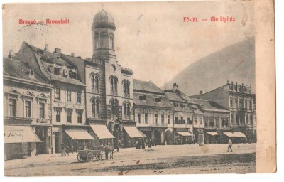 SV * Brasov * PIATA CENTRALA * 1912 foto