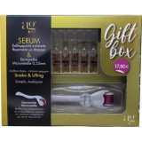 AG PHARM Gift Box Snake Serum 3x2ml, Lifting Serum 2x2ml &amp;amp; Derma Roller 0.25mm