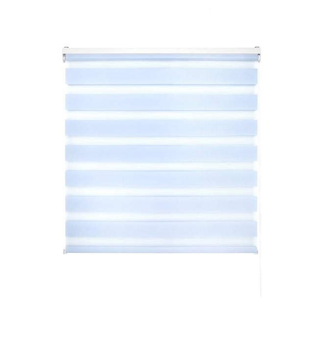 BLINDECOR Jaluzele elegante de zi si de noapte Lira, 100 x 250 cm ALBASTRU NOU