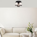 Cumpara ieftin Lustra Way Negru 40x40x22 cm