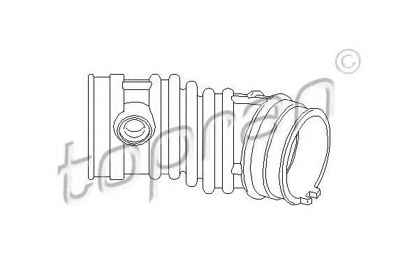 Palnie, filtru de aer OPEL CORSA B (73, 78, 79) (1993 - 2002) TOPRAN 207 306