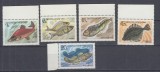 URSS RUSIA 1983 FAUNA MARINA PESTI SERIE MNH, Nestampilat