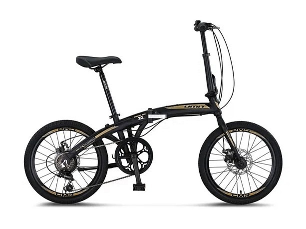 Bicicleta Umit Folding 2D, 6 viteze, pliabila, cadru aluminiu, roata 20&quot;, culoar... Cod:52037000003