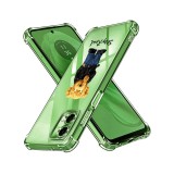 Husa antisoc pentru motorola moto g35, airbag pro, clear, stay real