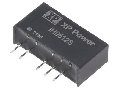 Convertor DC/DC 2W 5V la 12VDC și -12VDC SIP THT foto